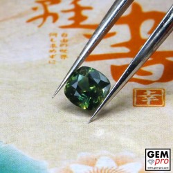 0.43 carat Green Sapphire Gem from Madagascar
