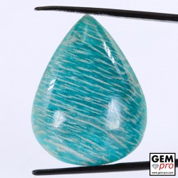MM 33X33 Natural Amazonite Cabochons,Amazonite Gemstone,Amazonite Loose Stone,Amazonite semi precious Hand Polished 69Cts.