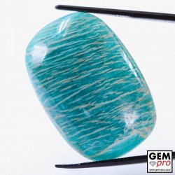 Loose Gemstone For Making Jewelry Heart Shape Cabochon Tempting Top Grade !! AAA+ One Quality Amazonite BM-756 30X33X10 MM 62 Ct