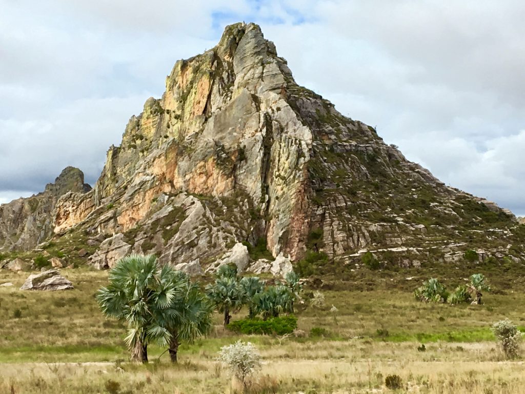 Paysage du massif de l'Isalo, après Ranohira