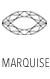 Acheter Gemmes et Pierres Précieuses Forme Marquise